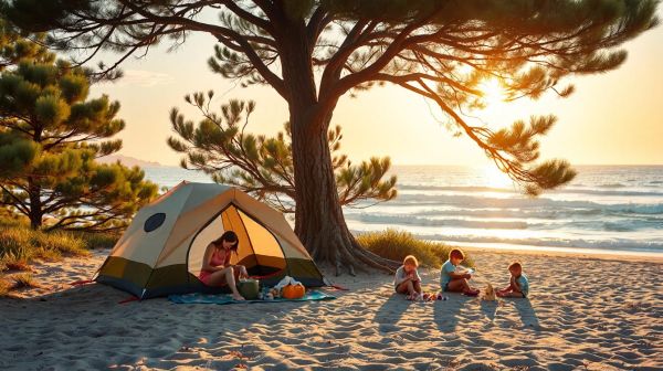 Camping Sables Vignier : aventures en famille à la plage