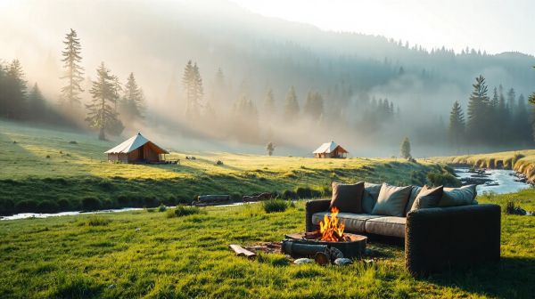 Top 5 raisons de choisir le camping de luxe pour vos vacances